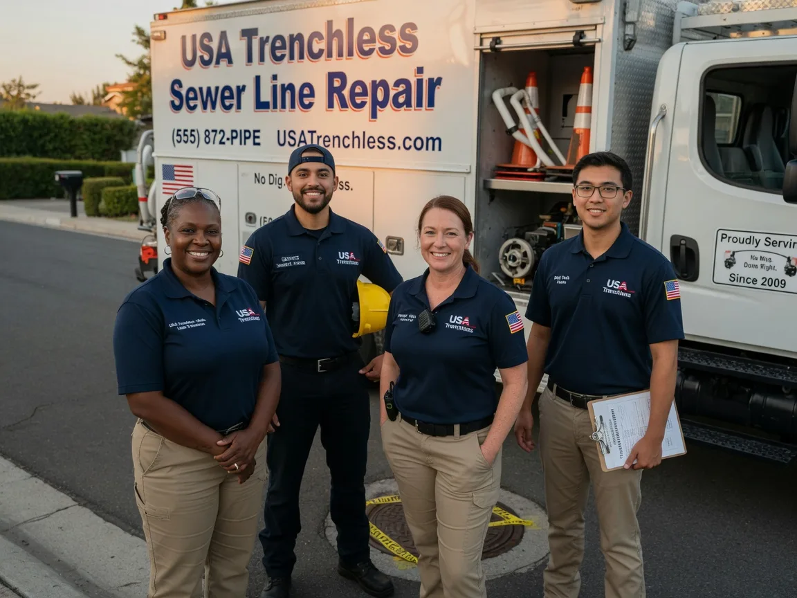 Sewer Line Repair company in Hessmer, LA